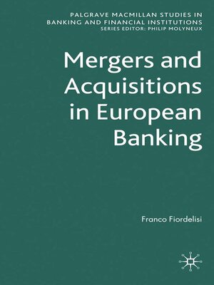 cover image of Mergers and Acquisitions in European Banking